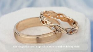 gia công nhẫn cưới