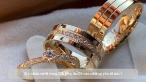 nhẫn cưới vàng 24k