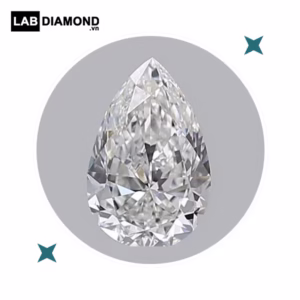 Kim cương IGI pear 1.0ct D-VVS2